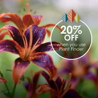 thumbnail image for blog post: 20% off when you try Plant Finder!