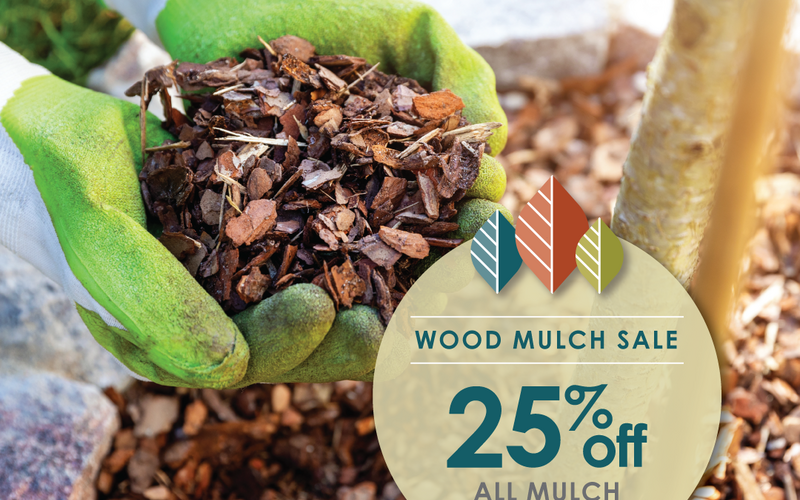 thumbnail image for blog post: Mulch Sale Through May 3!